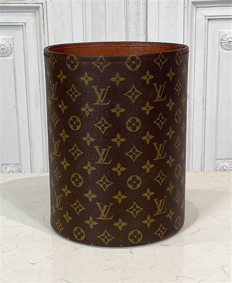 Rare Louis Vuitton Waste Bin .